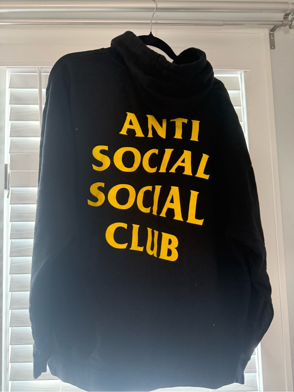 Anti Social Social Club Black Hoodie